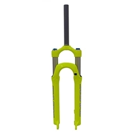 Samnuerly Spares Samnuerly Mountain Bike Suspension Fork 26 / 27.5 / 29 Inch 80mm Travel MTB Air Fork 1-1 / 8 Disc Brake Front Fork 9mm Manual Lock (Color : 26inch Yellow)