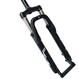 SEESEE.U Mountain Bike Fork SEESEE.U Bicycle Fork Mtb Front Fork 26Inch Lightweight Iron Bold Mountain Bike Suspension Bicycle Shock Absorber Forks Rebound Adjust Straight Tube Double Shoulder Control Travel:80Mm