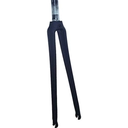 SEESEE.U Mountain Bike Fork SEESEE.U Bicycle Fork Suspension Bike Forks Bike Suspension Fork Mountain Bike Front Fork 700C All-Aluminum Alloy Vertical Tube Without Tooth Front Fork