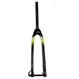 SEESEE.U Mountain Bike Fork SEESEE.U Bicycle Fork Suspension Bike Forks Bike Suspension Fork Mountain Bike Front Fork Full Carbon Fiber Tube Shaft Disc Brake Straight Tube Hard Fork