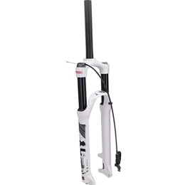 SEESEE.U Mountain Bike Fork SEESEE.U Bicycle Fork Suspension Bike Forks Bike Suspension Fork Mountain Bike Front Fork Mountain Bike Front Fork Double Gas Fork 27.5 Inch Shock Absorber Shoulder Control Line Control Double Gas