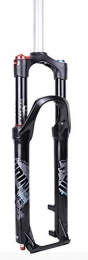 SHAOZI Spares SHAOZI Mountain Bike Air Fork 27.5 Inch 29 Inch Bicycle Fork Shoulder Control Wire Control Lock Suspension Front Fork 27.5 Straight