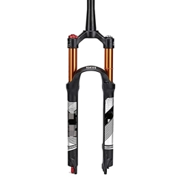 SHENYI Spares SHENYI Bicycle Fork Bike Air Suspension Fork 26 / 27.5 / 29 Inch Manual / remote Mountain Bike Fork with 120mm Trave MTB Part (Color : 29-Manual-Tapared)