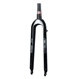 SHENYI Spares SHENYI Carbon Fiber Bicycle Fork Ultralight Mountain Bike Fork 26 27.5 29 Inch Tapered Tube MTB Fork Fit Disc Brake Bike Part (Color : 26er-Glossy-Black)