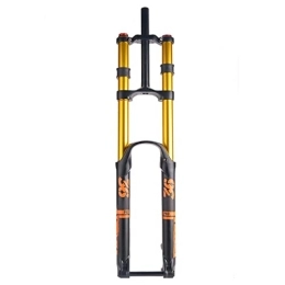 SHENYI Spares SHENYI Full Suspension Mountain Bike Fork 29 27.5 DH AM Air oils Damping Rebound Adjust 110x15MM Support 3.0inch Tire MTB Forks (Color : 29 Gold 15x110)