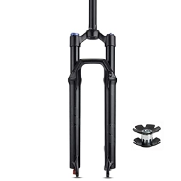 SHENYI Spares SHENYI MTB Fork 34mm Mountain Bike Air Suspension Fork 27.5 29 Inch Straight Tube Remote Lockout Rebound Damping Adjustment (Color : 29 Straight Manual)