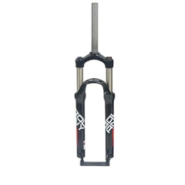 SJHFG Mountain Bike Fork SJHFG 24 Inch MTB Front Suspension Forks, Mechanical Fork 9×100mm QR Shoulder Control Suspension Fork 1-1 / 8" (Color : Black)