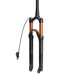 SKNB Mountain Bike Fork SKNB Bicycle front fork, magnesium alloy MTB bicycle suspension fork + suspension bike bicycle forks, 26 27.5 29 inch bicycle air fork, travel: 100