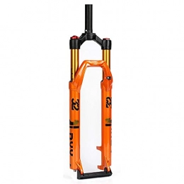 SKNB Mountain Bike Fork SKNB Bicycle front fork, MTB air suspension fork Air fork + air shock absorber ahrradluftgabel, 27.5 29 inches, bicycle fork, alloy travel: 100-160MM