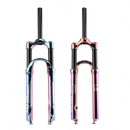 SKNB Spares SKNB Mountain Bike Air Fork MTB 27.5 / 29 Inch Straight Travel 100mm Ultralight Suspension Fork Ergonomic Design Provides a Good Condition for Long Distance Cycling (Multi-Color)
