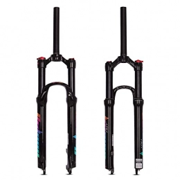 SKNB Spares SKNB MTB Air Suspension Fork 27.5 / 29 Inch Bicycle Fork Straight Tube With Speed ​​Lockout Function QR 15 * 100 Mm Suspension Travel 100Mm For Mountain Bike Road Bike (Color)