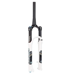 SLRMKK Spares SLRMKK Bike Suspension Fork, 26 / 27.5 / 29 Inch Mountain Bike Front Fork / Bicycle MTB Fork, Mountain Bike Clarinet Damping Air Fork / 28.6 * 220mm Spinal Canal / Stroke 120mm / Opening 100 * 15mm / Pure Disc Vers