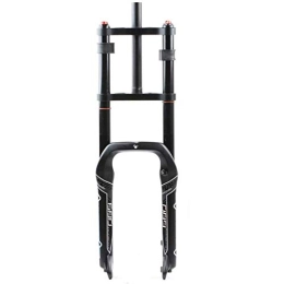 SLRMKK Mountain Bike Fork SLRMKK Bike Suspension Fork, MTB Bicycle Fork 26 Inch Aluminum Alloy The Suspension Fork Easy To Install ATV / Snowmobile The Front Fork Strong Structure Bicycle Accessories
