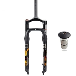 SMANNI Spares SMANNI 26 * 4.0 Bicycle Fork MTB Air Suspension Fork 26×4.0 Mountain Bike Fork 120mm Travel Bike Fat Forks Bicycle Part (Color : Fork with Expander)