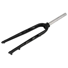 SMANNI Spares SMANNI Bicycle Fork Hard Front Fork 26 / 27.5 / 29 Inch Universal Supension Air Aluminums Alloy Mtb Air Fork Bicycle Accessories (Color : Black bike fork)