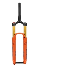 SMANNI Spares SMANNI Mountain Bike Suspension Fork DH AM Downhill BOOST Fork 140MM Travel 110 * 15 Thru Axle Bicycle Air Fork (Color : Bright orange 29)