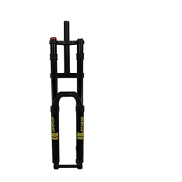 SMANNI Spares SMANNI Mtb Air Suspension Mountain Bike Air Fork 29 Disc Brake Thru Axle 15mm x 100mm 28.6mm Bicycle Dual Forks 27.5 Solo Chamber (Color : 29 Black Gold)