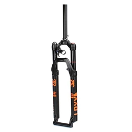 SN Spares SN Adjust MTB Front Suspension Forks, 27.5 / 29in Bike Suspension Forks Remote Lockout Air Bike Suspension Fork 1-1 / 8” Sports Outdoor (Color : Black orange, Size : 27.5 inch)