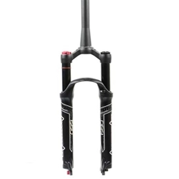 SN Mountain Bike Fork SN Adjustable 26 / 27.5 / 29 Inch Bike Suspension Forks, Adjustable Damping Straight Canal Spinal Canal Mountain Bike Suspension Pneumatic Fork Sports Outdoor (Color : Spinal canal-a, Size : 27.5in)