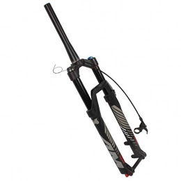 SN Spares SN Adjustable 26 / 27.5 / 29 Inch Mountain Bike Front Fork, Aluminum Alloy Off-road Suspension Damping Air Fork 140mm Travel 1-1 / 2” Sports Outdoor (Color : Remote control, Size : 26in)