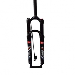SN Spares SN Adjustable Bike Suspension Fork, 26 / 27.5 / 29in Pneumatic Fork Mountain Bike Suspension Fork 120mm Travel 1-1 / 8” Sports Outdoor (Color : Remote control, Size : 27.5in)
