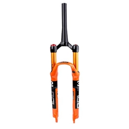 SN Spares SN Adjustable MTB Suspension Fork, 26 / 27.5 / 29in 100mm Travel Tapered Steerer and Straight Steerer Front Fork Fork Bicycle Accessories Sports Outdoor (Color : Spinal canal-a, Size : 27.5in)