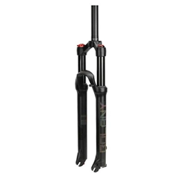 SN Spares SN Cycling 26 27.5 29 Inch Suspension Fork, Travel 100mm Damping Adjustment AIR Pneumatic System Aluminum Alloy Tube Matte (Design : A, Size : 26inch)