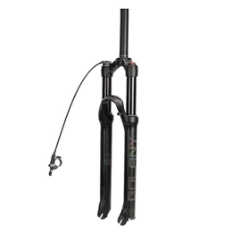 SN Spares SN Cycling 26" 27.5" 29" MTB Mountain Bike Suspension Fork, Aluminum Alloy Remote Lock Disc Brake 1-1 / 8 Cycling Air Fork (Design : B, Size : 27.5inch)