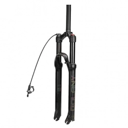 SN Spares SN Cycling 26" 27.5" 29" MTB Mountain Bike Suspension Fork, Aluminum Alloy Remote Lock Disc Brake 1-1 / 8 Cycling Air Fork (Design : B, Size : 29inch)