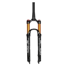 SN Spares SN Cycling 26 Inch 27.5 Inch 29 Inch MTB Bike Suspension Fork Aluminum Alloy AIR Fork 1-1 / 8" Straight / Tapered (Color : Spinal canal, Size : 29 inch)
