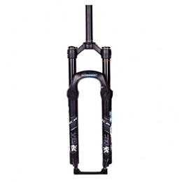 SN Spares SN Cycling 26 Inch Air Forks Suspension Fork 1-1 / 8”Travel 100mm Manual Lockout - Black (Color : A, Size : 26inch)