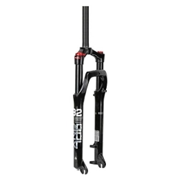 SN Spares SN Cycling 26 Inch Electric MTB Beach Snow Bike Suspension Fork Aluminum Alloy AIR Fork for 4.0" Tire - Black