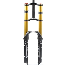 SN Spares SN Cycling Bicycle Fork 26 / 27.5 / 29er MTB Suspension Air Fork Magnesium Alloy Double Shoulder Air Oil Lock Straight Downhill Fork Sports (Size : 29ER AIR OPEN)