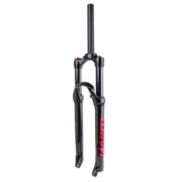 SN Spares SN Cycling MTB Front Fork, 26 / 27.5 / 29 Inch Air Fork, Magnesium Alloy Suspension Front Fork, With Locked Function Sports (Color : Red, Size : 26inch)