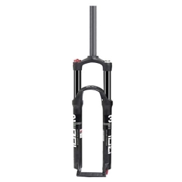 SN Spares SN Cycling MTB Suspension Fork, 26" 1-1 / 8" Travel: 120mm Aluminum Alloy Cycling Fork Manual Lockout - Black (Design : A)