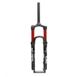 SN Spares SN Cycling MTB Suspension Fork, 26" 1-1 / 8" Travel: 120mm Aluminum Alloy Cycling Fork Manual Lockout - Black (Design : B)