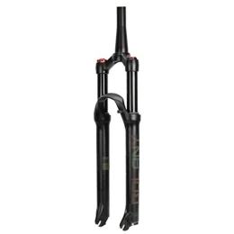 SN Spares SN Cycling MTB Tapered Air Suspension Fork 26 Inch 27.5 Inch 29 Inch Remote Lock Out Bike Fork Travel: 120mm 1-1 / 8" Black (Color : A, Size : 26 INCH)