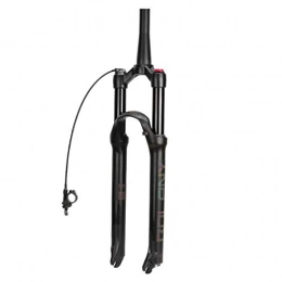 SN Spares SN Cycling MTB Tapered Air Suspension Fork 26 Inch 27.5 Inch 29 Inch Remote Lock Out Bike Fork Travel: 120mm 1-1 / 8" Black (Color : B, Size : 29INCH)