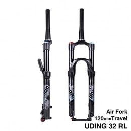 SOAR Spares SOAR Mountain Bicycle Suspension Fork MTB Suspension Air Fork 27.5 29 Inch Mountain Bike Front Suspension Fork Bicycle Shock Absorber Forks Rebound Adjust (Color : A, Size : 27.5Inch)