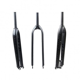 SONGYU Spares SONGYU Bicycle fork, 26 / 27.5 / 29 Inch Mountain / MTB Bike Front Fork, Hard Fork / Straight Tube / Discbrake / Opening 100mm / Upper Tube 28.6 * 260mm / Shoulder Length 435mm / Fork Leg Length 405mm / Full Length 700m