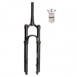 SONGYU Spares SONGYU Mountain Bike 26 27.5 29 Inch Suspension Fork, Magnesium Alloy MTB Air Forks, with Expander Plug, Bicycle Accessories