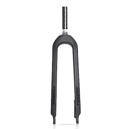 splumzer Mountain Bike Fork splumzer 1-1 / 8" 26 / 27.5 / 29" 3K T800 MTB Fork with Fixed Full Carbon Disc Brake 28.6mm Threadless Straight Tube Super Light Mountain Bike Front Fork (29 inches)