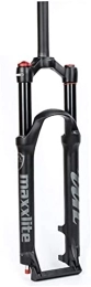 splumzer Spares splumzer【UK STOCK】MTB Fork 26 27.5 29 inches MTB Suspension Fork Travel 120mm, 1-1 / 8 Straight Tube Mountain Bike Forks (Straight Manual Lockout, 29 inches)