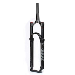 splumzer Mountain Bike Fork splumzer [UK STOCK MTB Fork 26 27.5 29 inches MTB Suspension Fork Travel 120mm, 1-1 / 8 Straight Tube / Tapered Tube Mountain Bike Forks (Tapered Manual Lockout, 26 inches)