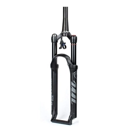 splumzer Mountain Bike Fork splumzer [UK STOCK MTB Fork 26 27.5 29 inches MTB Suspension Fork Travel 120mm, 1-1 / 8 Straight Tube / Tapered Tube Mountain Bike Forks (Tapered Remote Lockout, 26 inches)