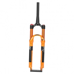 SPYMINNPOO Mountain Bike Fork SPYMINNPOO Bike Front Fork Suspension, 27.5in Stroke 120mm / 4.7in Mountain Bicycle Air Suspension Shock Absorber Front Fork