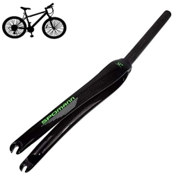 STRTG Mountain Bike Fork STRTG Superlight Bicycle Frok Front, Mountain Bike Front Forks + Carbon Fibre Cycling Fork, for 700c sports Full Carbon Fork