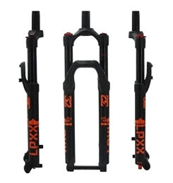 SuIcra Spares SuIcra Downhill MTB Air Fork 26 27.5 29 Inch Mountain Bike Suspension Fork DH Travel 120mm 28.6mm Straight Front Fork Rebound Adjustable Thru Axle 15x100mm (Color : Black, Size : 26inch)