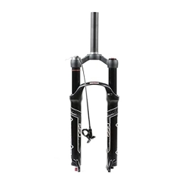 SJHFG Mountain Bike Fork Suspension 26 / 27.5 / 29inch Suspension Front Fork Mountain Bike, Adjustable Damping air Pressure MTB Fork QR Ultralight Bike Fork fork (Color : WIRE CONTROL, Size : 29INCH)