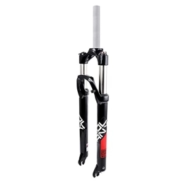 SJHFG Mountain Bike Fork Suspension 26 Inch Mountain Bike Oil Pressure Front Fork, Bicycle Shock Absorber Forks Disc Brake Stroke 105mm Bike Front Fork 1-1 / 8" fork